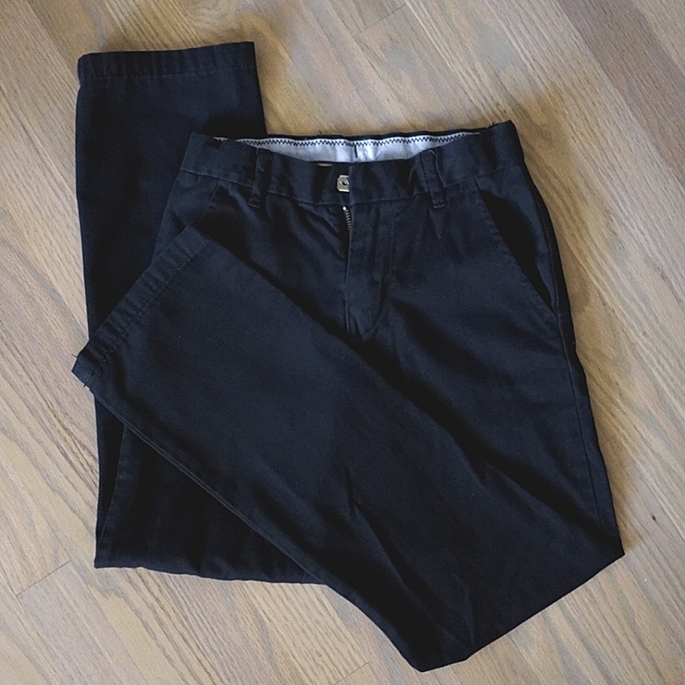 Boys GAP dress black chinos 12 slim